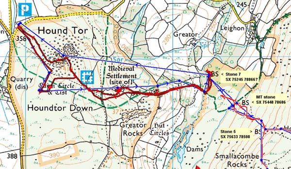 dartmoor horse riding route