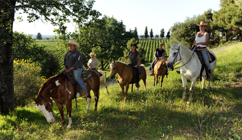 Castellare di Tonda Horseback Riding Vacations Italy