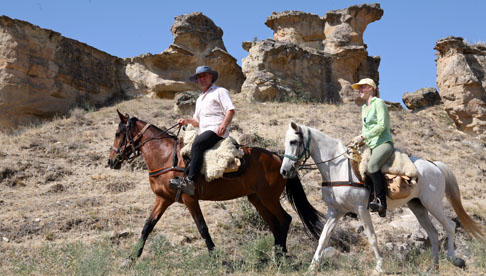 In ancient times the name Cappadocia meant “the land of beautiful horses” and the finest horses were raised in this region.
