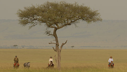 Safaris Unlimited Kenya horseback riding safari