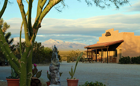 Sundown at Stagecoach Trails Guest Ranch Arizona