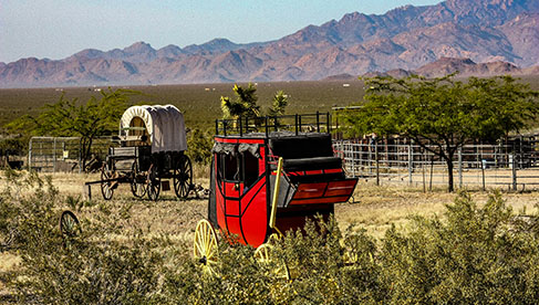 Stagecoach Trails Dude Ranch Arizona desert location