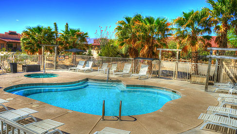 Poolside at Stagecoach Trails Guest Ranch Arizona
