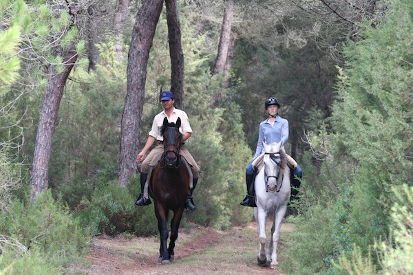 Donana horse riding