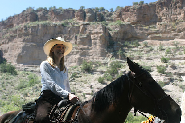 Gila horse riding