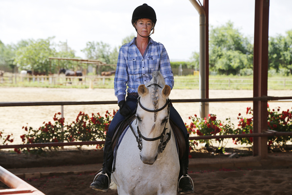 jan norman horseback riding in spain at epona equestrian center