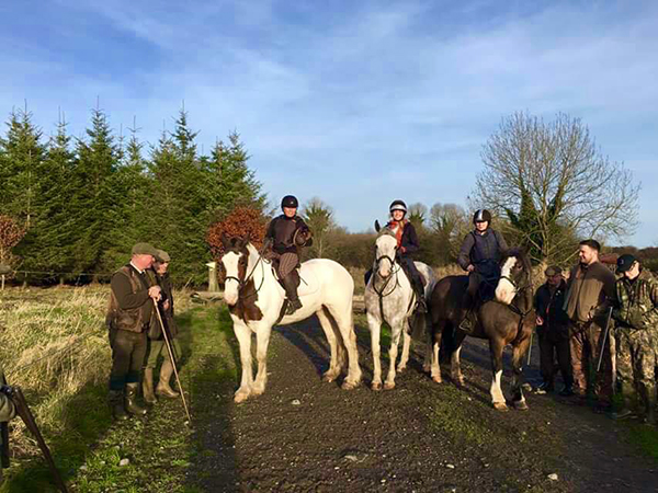 Flowerhill Ireland riding vacations hunt galway