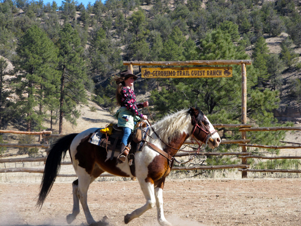 Geronimo Trail Guest Ranch New Mexico arena