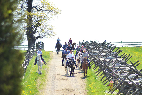 horseback battlefield tours gettysburg pa