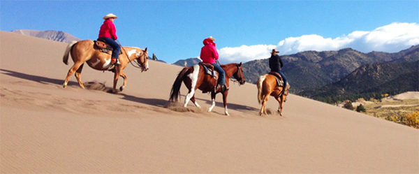 Giant Sand Dunes National Park Horseback