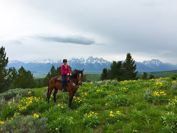 Gros Ventre River Ranch horseback