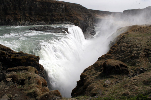 Gullfoss waterfall Iceland