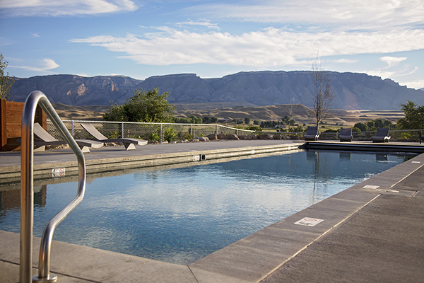 Hideout Ranch dude ranch pool