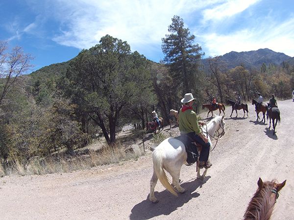 Hideout Ranch horseback riding