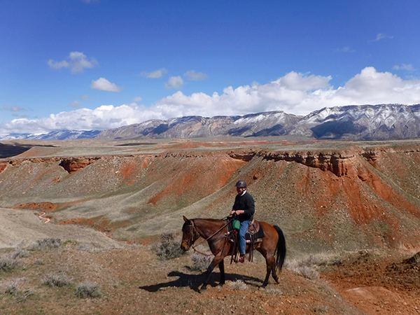 The Hideout Lodge Wyoming riding