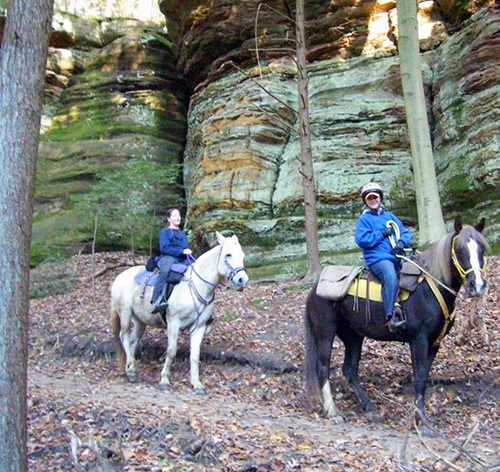 hocking hills horseback riding blue moon stables