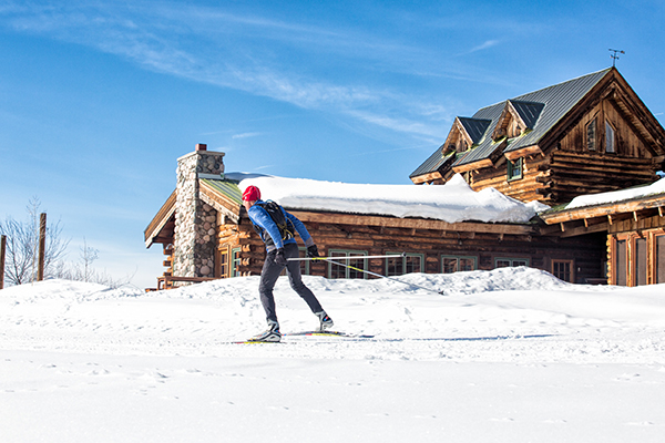 Home Ranch cross country ski Colorado winter