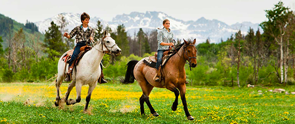 home ranch horseback riding teens