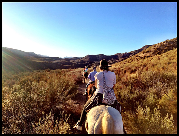 horse riding West Californai