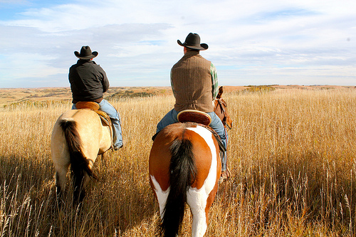 horse riding north dakota