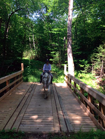 vermont horseback riding vacation equitrekking riders advantage rides addition trail take