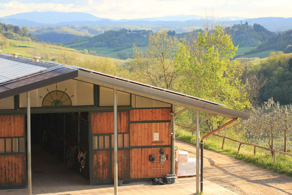 Il Paretaio View From Stables Tuscany