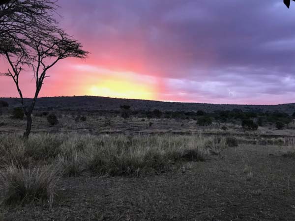 An African Sunset Kenya horseback safari