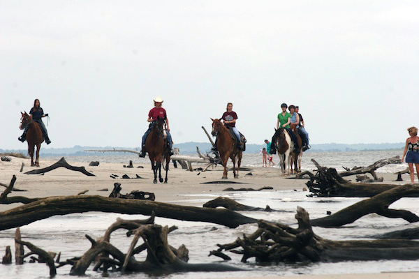 Jekyll beach ride