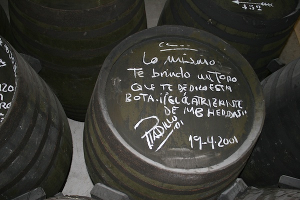 Jerez sherry bodega