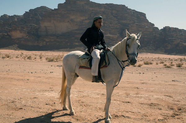 Bedouin in sandals