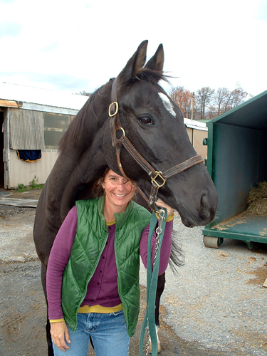 julie ober horse riding