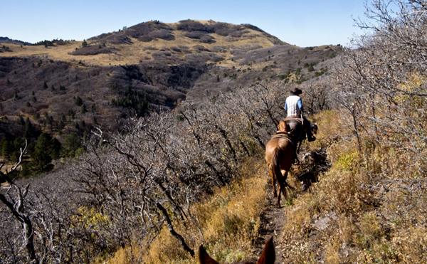 Riding in Lincoln County's White Mountain Wilderness New Mexico