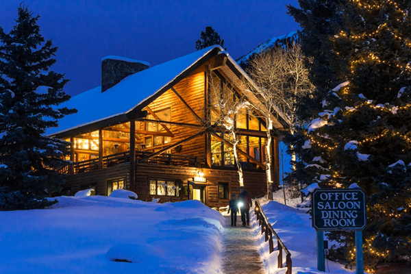 lone mountain ranch snow