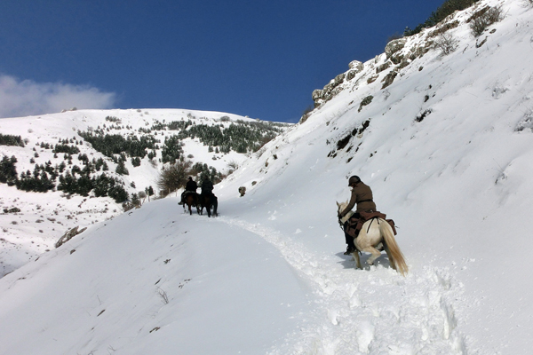 madonie mountains snow sicily