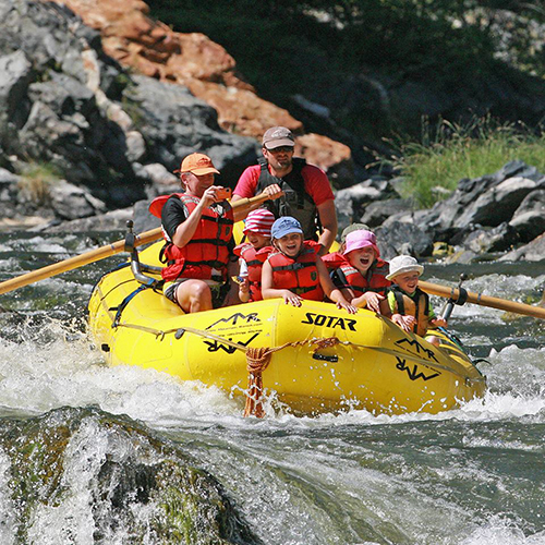 Marble Mountain Ranch rafting