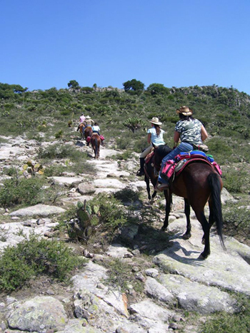 mexico horseback riding rancho las cascades