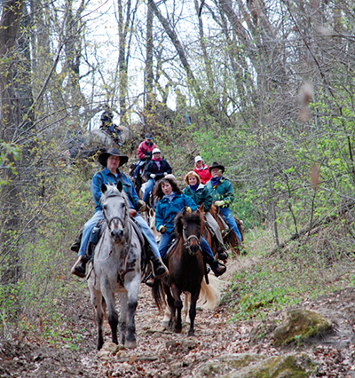 Minnesota Zumbro Bottoms horseback