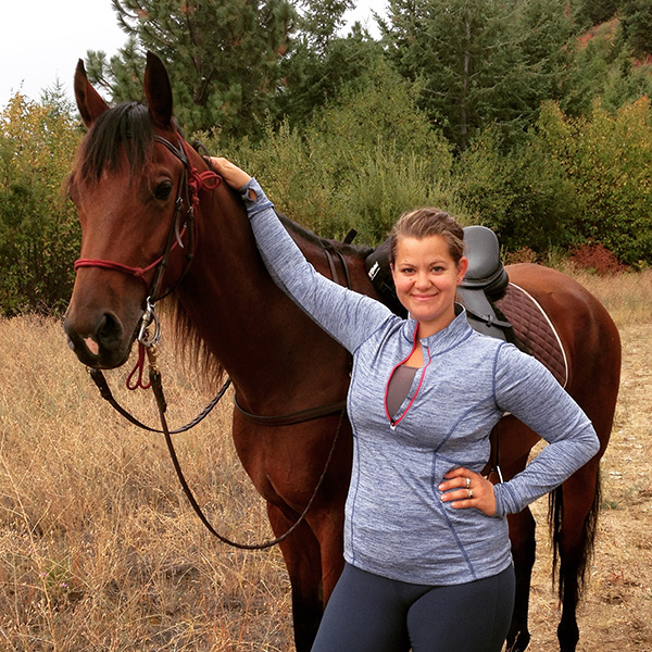 Mount Spokane Washington horseback Shelah Wetter Blue Haven Stable