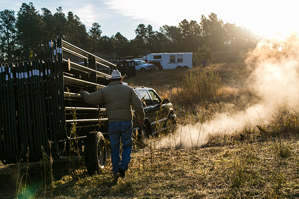 Nebraska National Forest horse trailers parking