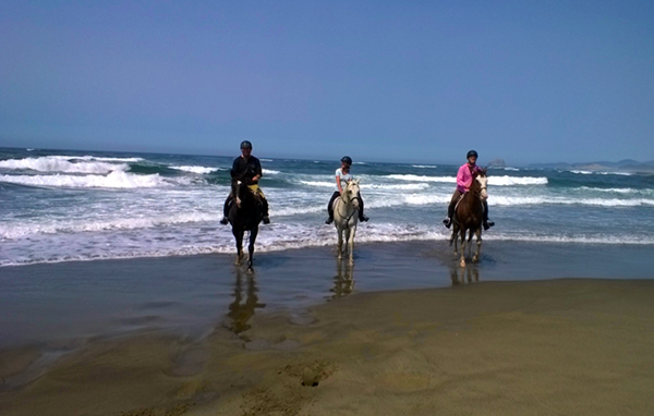 oregon beach horseback riding