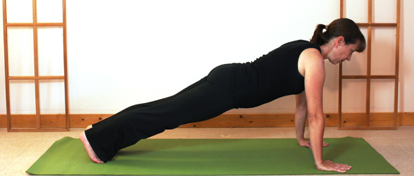 Yoga for Equestrians Plank Pose