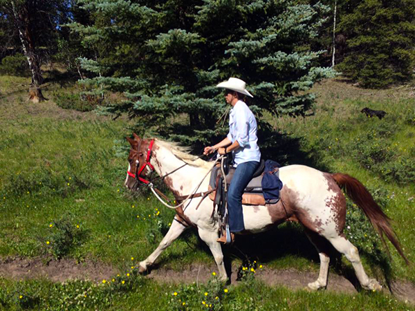 Rainbow Trout Ranch horseback