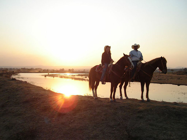 ranch sunset mexico