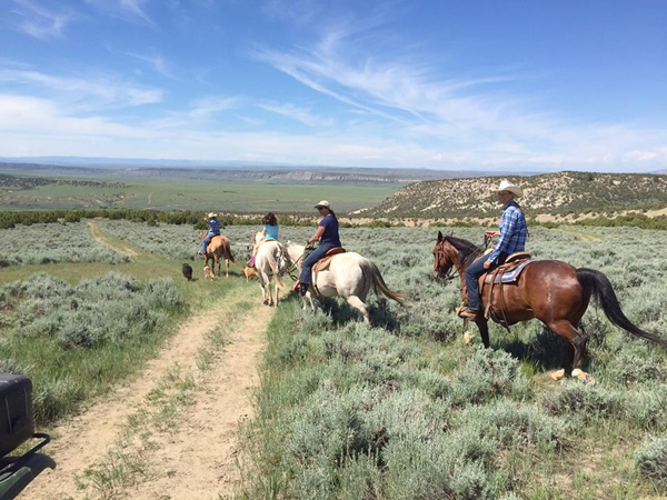 Red Reflet Ranch Horseback Riding Mother's Day