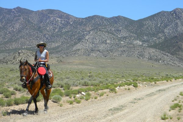 horseback riding nevada discovery trail