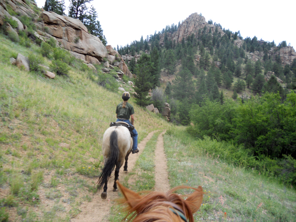 rock outcroppings dome rock trails colorado