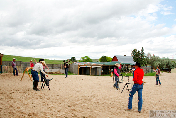 roping lessons Colorado cattle company