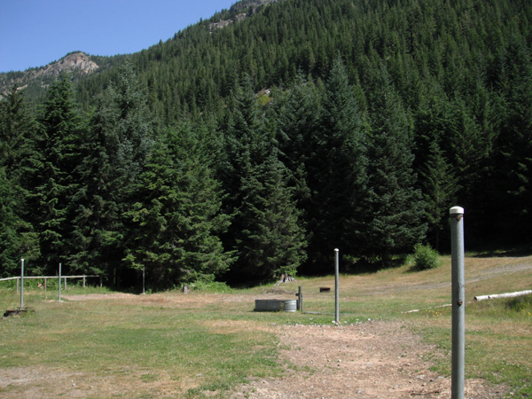 sand flats horse camp pacific crest trail