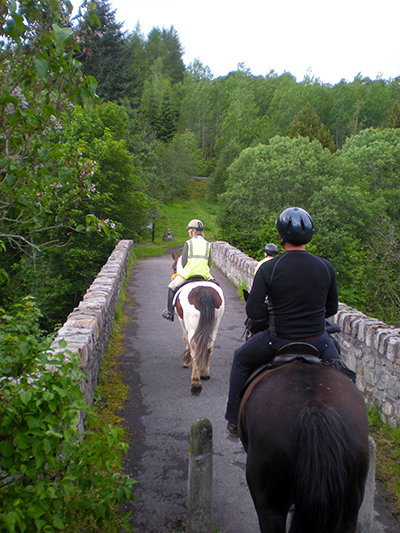 Highlands horse riding