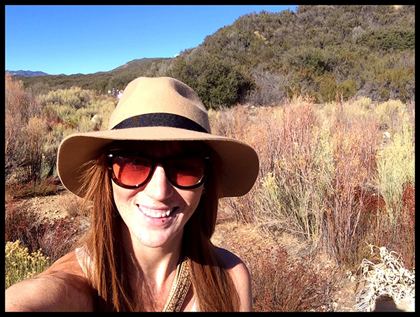 selfie on the trails horseback